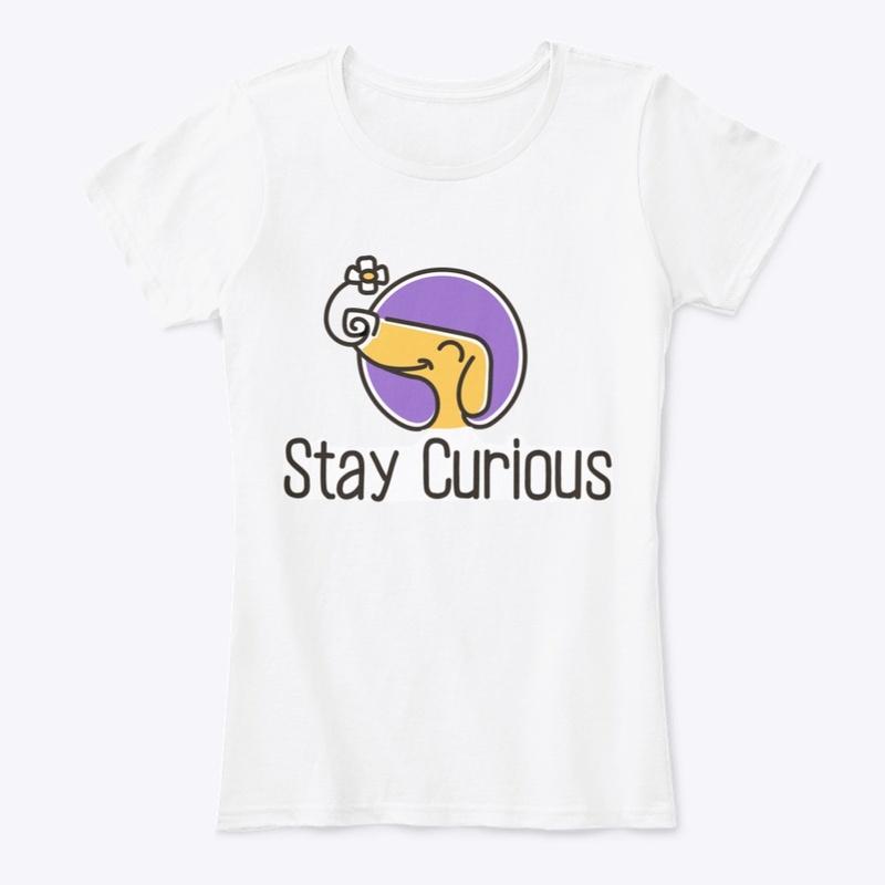 Stay Curious on White